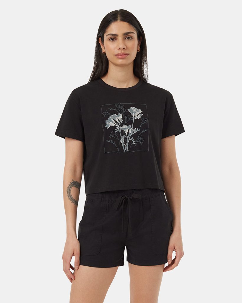 Floral Crop T-Shirt - Image 4