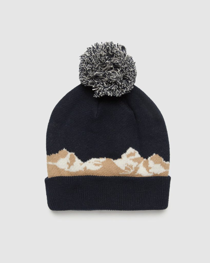 Mountain Scenic Pom Beanie - Image 2