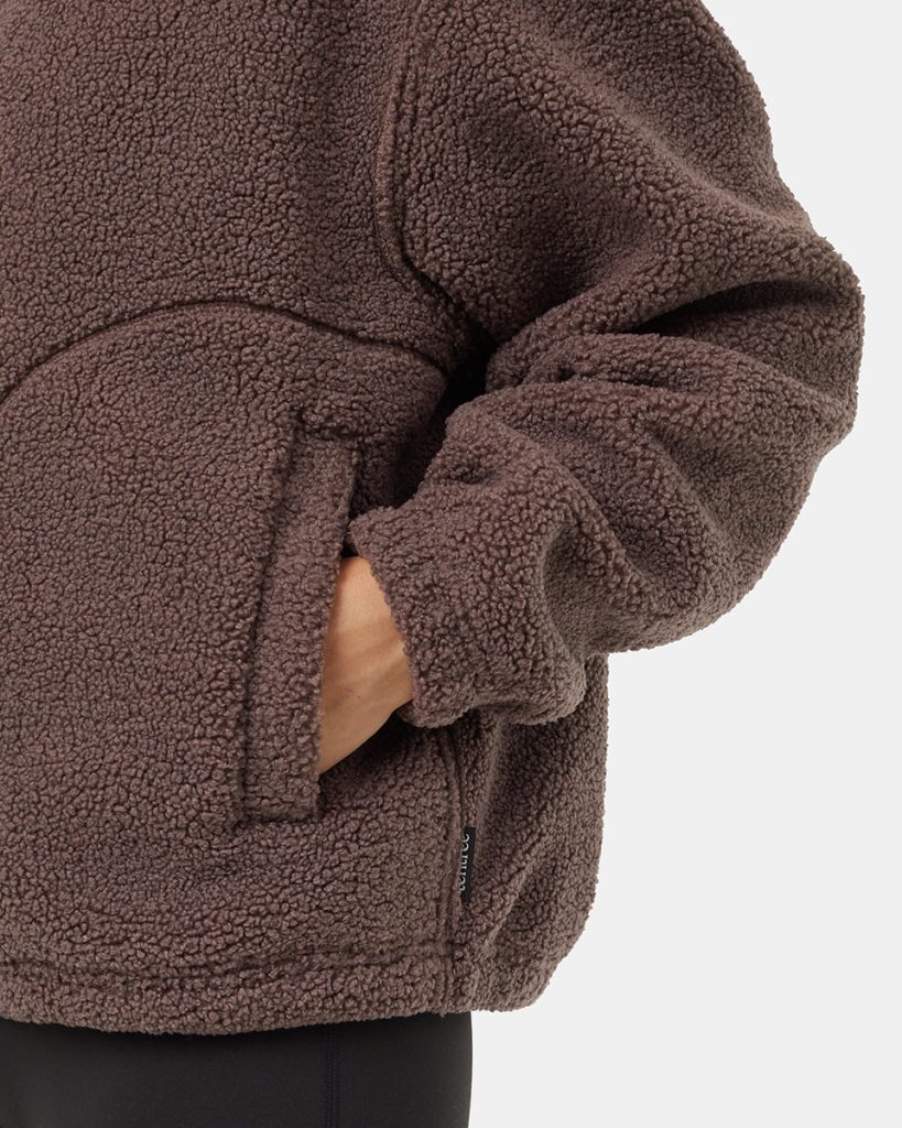 Recycled Boucle Reversible Full Zip - Image 5