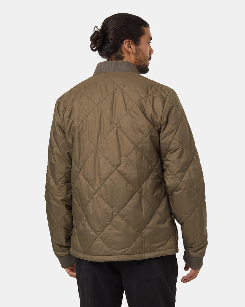 Diamond Padded Bomber Jacket - Image 3