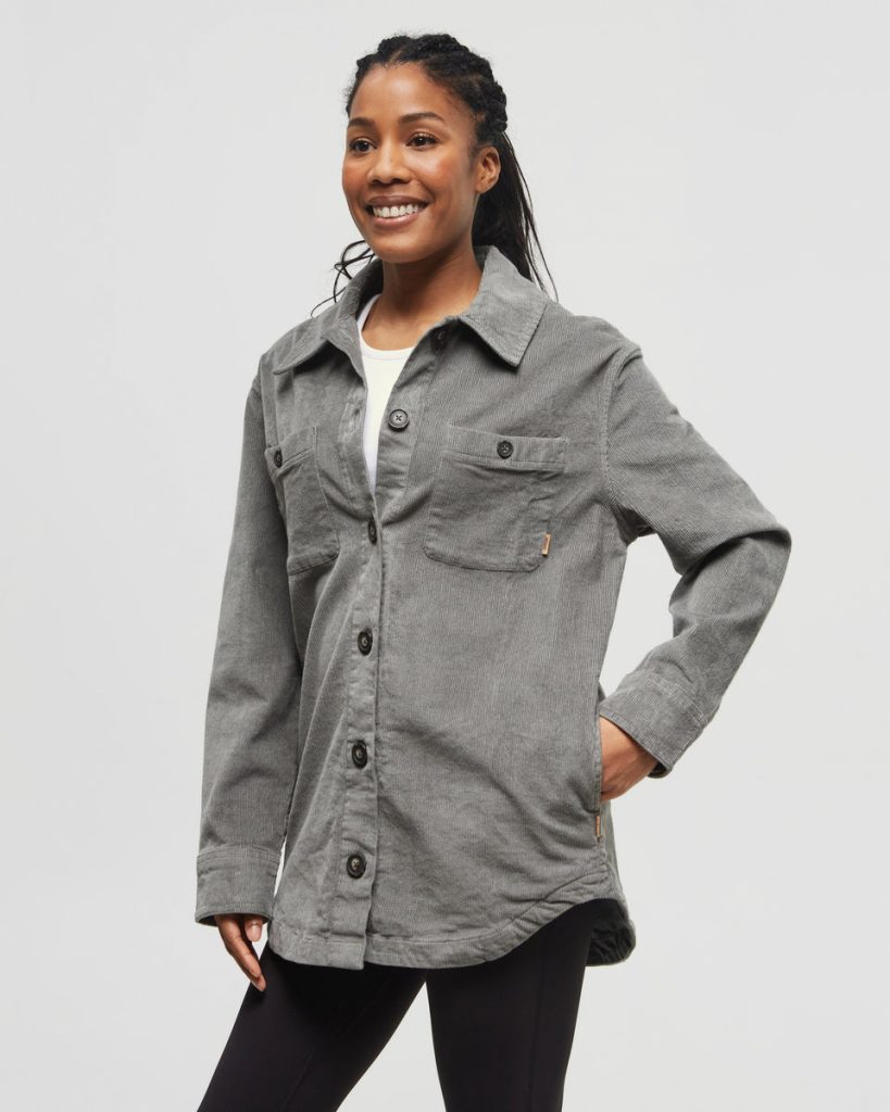 EcoStretch Corduroy Overshirt - Image 2