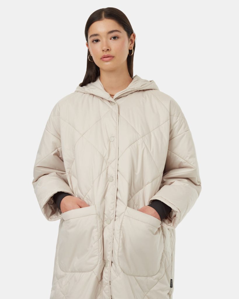 Cloud Shell Quilted Hooded Jacket - Image 3