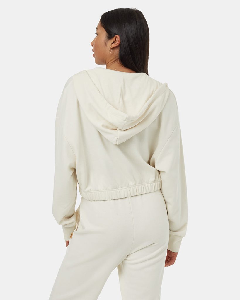 TreeTerry Oversized Cropped Zip Hoodie - Image 2