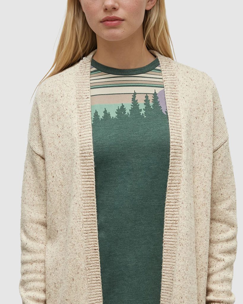 Prairies Fleck Cardigan