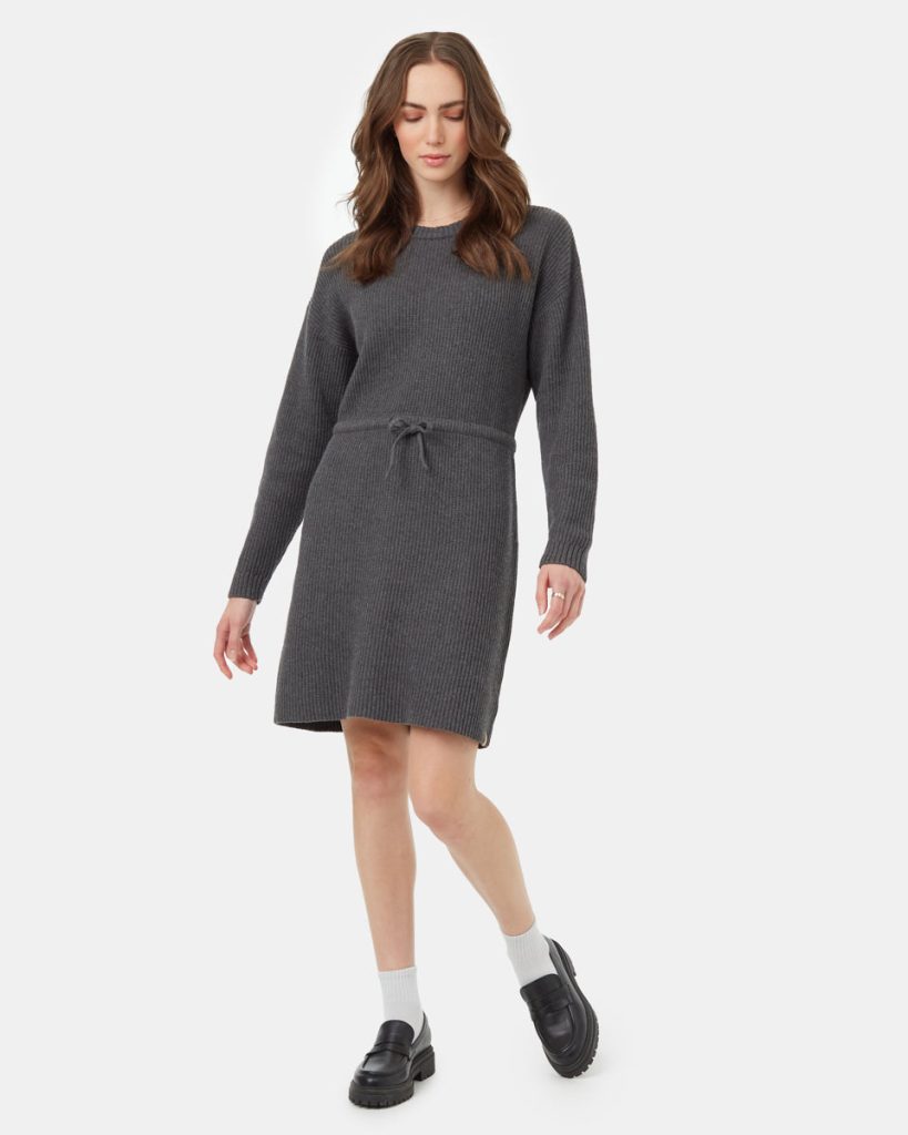 Highline Drawstring Sweater Dress - Image 5