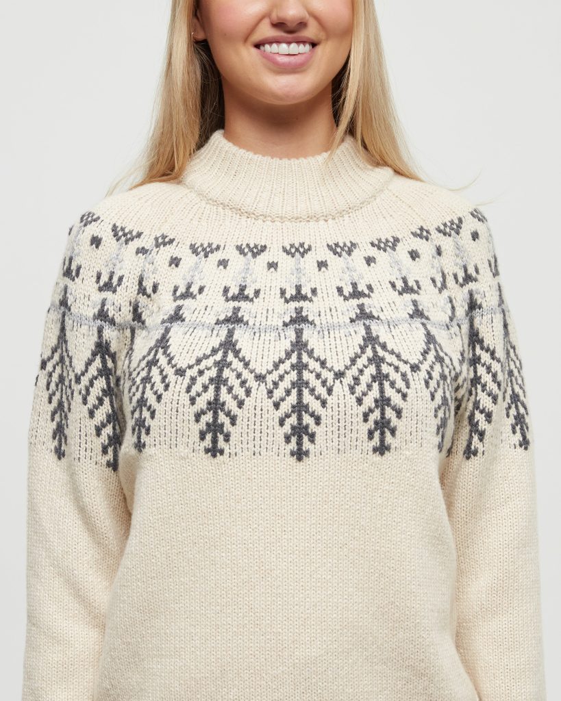 Highline Wool Intarsia Sweater - Image 3