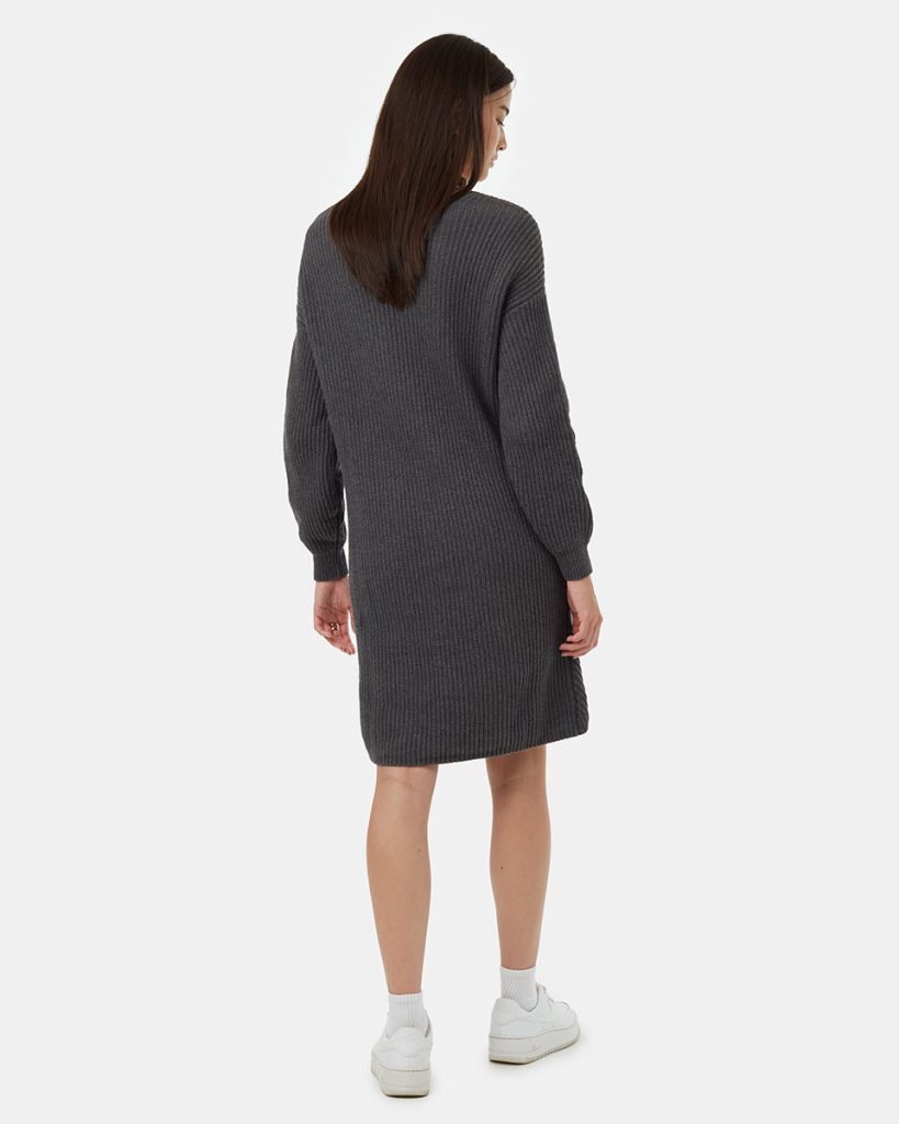 Highline V-Neck Sweater Dress - Image 4